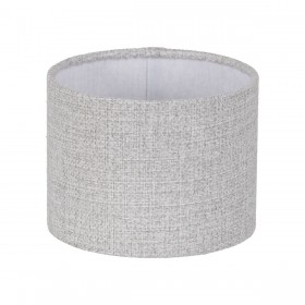 Paralume Grigio Poliestere 20 x 20 x 15 cm