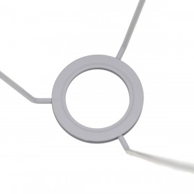Paralume Grigio Poliestere 50 x 50 x 38 cm