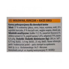 Cibo per gatti Animonda Adult Pollo Carne di vitello Anatra 200 g