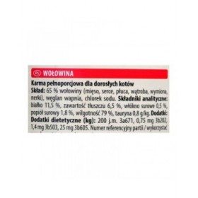 Cibo per gatti Animonda Adult Carne di vitello 200 g