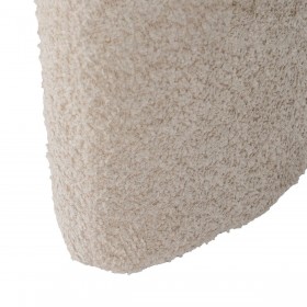 Puff Beige Poliestere 46 X 44 X 41 CM