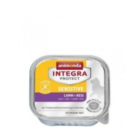 Cibo per gatti Animonda Integra Protect Sensitive Agnello Riso 100 g 100 L