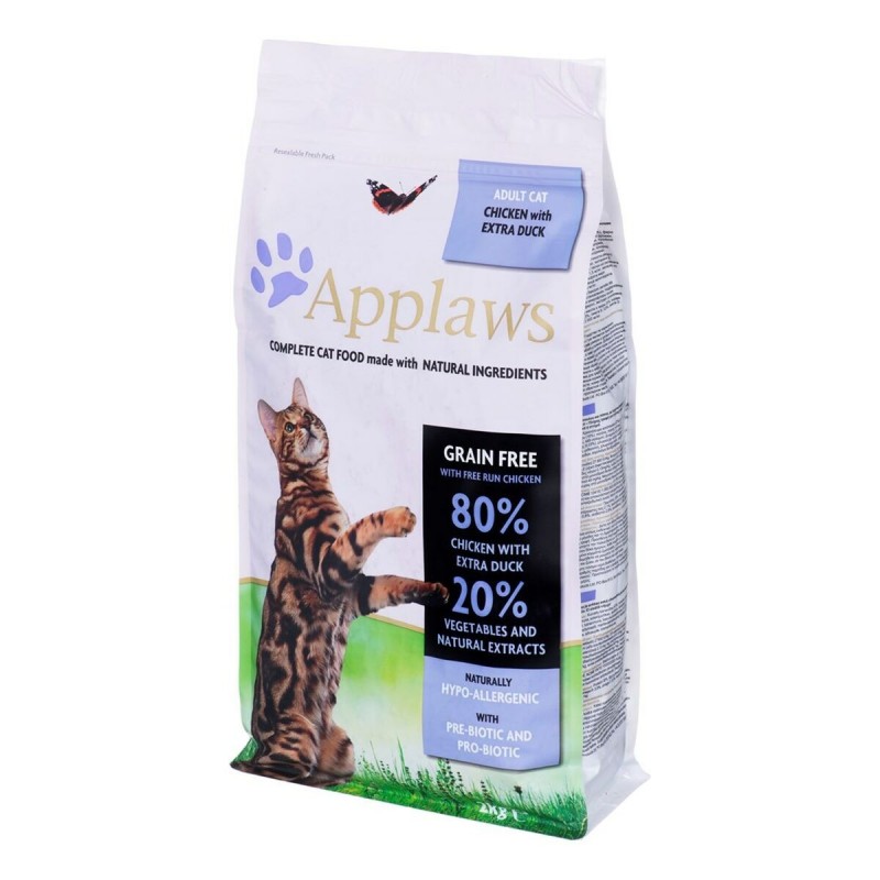 Cibo per gatti Applaws Adult Adulto Pollo Anatra 2 Kg