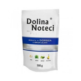 Cibo umido Dolina Noteci Premium Carne di vitello Baccalà Maiale Broccoli 500 g