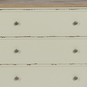 Cassettiera Beige Naturale Legno di abete Legno MDF 90 X 42 X 85 CM