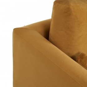 Divano 200 x 98 x 97 cm Giallo