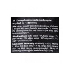 Cibo umido Dolina Noteci Rafi Carne 400 g
