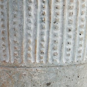 Vaso Grigio Cemento 12,5 X 12,5 X 16 CM