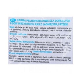 mangime Dolina Noteci Classic Adulto Agnello Riso 10 kg