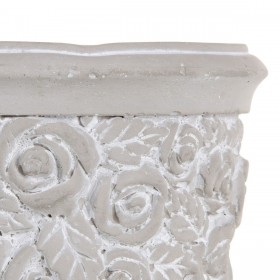 Vaso Grigio Cemento 13 x 13 x 12 cm