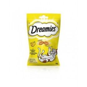 Spuntino per Cat Dreamies 60 g Formaggio
