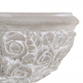 Vaso Grigio Cemento 15,5 X 15,5 X 10,5 CM