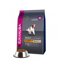 mangime Eukanuba Small & Medium Adulto Agnello Riso 12 kg