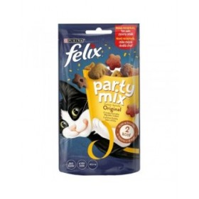 Spuntino per Cat Purina Party Mix Original 60 L 60 g