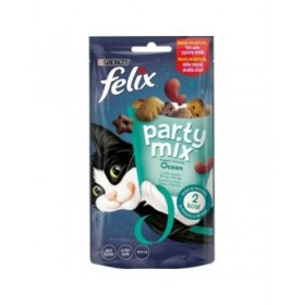 Spuntino per Cat Purina Party Mix Ocean Mix 60 L 60 g