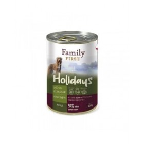 Cibo umido Family First FF-19014 Pollo Tacchino Carota 400 g