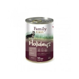Cibo umido Family First FF-19012 Mela Cinghiale Oca 400 g