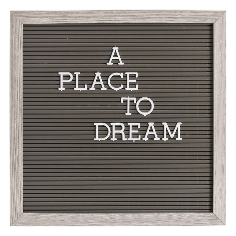 Quadro Grigio PVC 30 x 2,5 x 30 cm