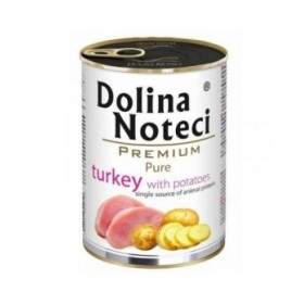 Cibo umido Dolina Noteci Premium Pure Tacchino Patate 400 g