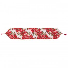 Runner da Tavolo Multicolore Poliestere 33 X 180 X 0,5 CM