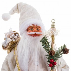 Babbo Natale Bianco 25 X 17 X 60 CM