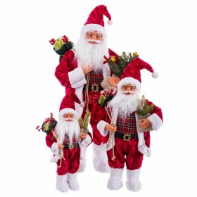 Babbo Natale Rosso 25 X 17 X 60 CM