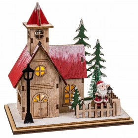 Decorazione Natalizia Multicolore Casa 9,5 x 7,5 x 14,5 cm