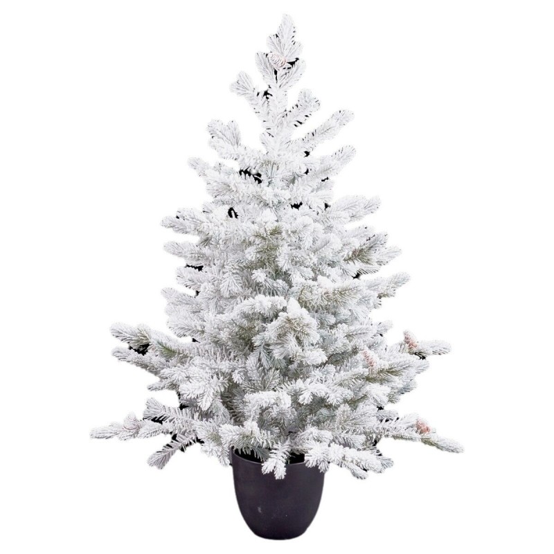 Albero di Natale Polietilene Ananas Nevoso 40 x 40 x 90 cm