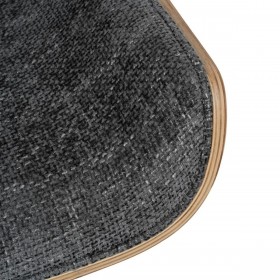 Sedia da Ufficio Grigio Naturale 54 x 61 x 88 cm