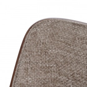 Sedia da Ufficio Marrone Nero Beige 54 x 61 x 88 cm