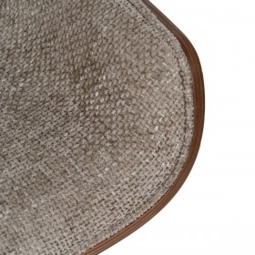 Sedia da Ufficio Marrone Nero Beige 54 x 61 x 88 cm