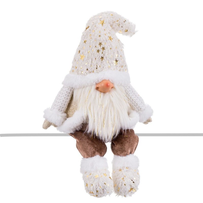 Decorazione Natalizia Multicolore Babbo Natale 18 x 11 x 43 cm