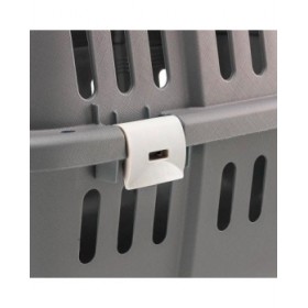 Trasportino Ferplast Jet Bianco Grigio Multicolore Plastica