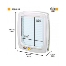 Gattaiola Ferplast Swing 15 Bianco Plastica