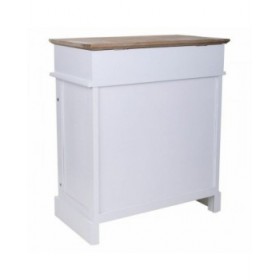 Scarpiera Alexandra House Living Bianco 28 x 58 x 50 cm 1 cassetto