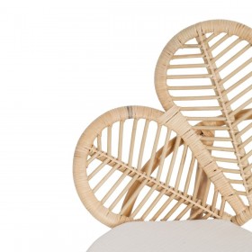 Sedia da Sala da Pranzo Naturale Rattan 76 x 68 x 91 cm