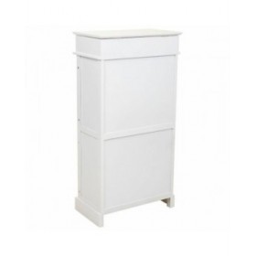 Scarpiera Alexandra House Living Bianco 28 x 98 x 50 cm 2 cassetti