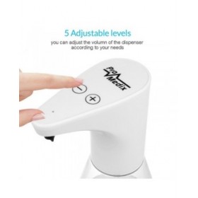 Dispenser per Sapone Automatico con Sensore Promedix PR-530 Bianco Plastica