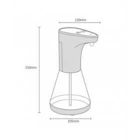 Dispenser per Sapone Automatico con Sensore Promedix PR-530 Bianco Plastica
