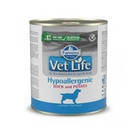 Cibo umido Farmina Vet Life Diet Hypoallergenic Anatra Patata dolce 300 g