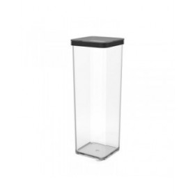 Secchio contenitore Rotho Nero Trasparente Silicone Plastica