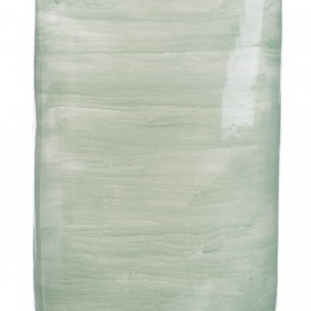 Bottiglia Verde Argentato Alluminio Cristallo 19 x 13 x 62 cm Decorativa