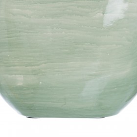 Bottiglia Verde Argentato Alluminio Cristallo 19 x 13 x 62 cm Decorativa