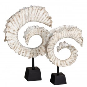 Statua Decorativa Bianco Nero Alluminio 33 x 11 x 51,5 cm