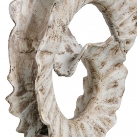 Statua Decorativa Bianco Nero Alluminio 33 x 11 x 51,5 cm