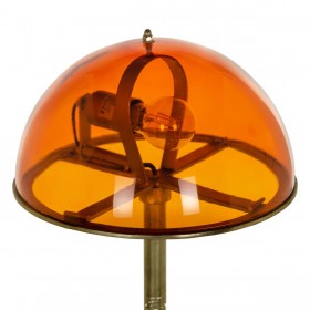 Lampada da tavolo Arancio Dorato Cristallo Ferro 40 W 220-240 V 31 x 31 x 65 cm
