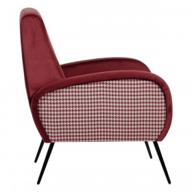 Poltrona Nero Bordeaux 68 x 97 x 86 cm
