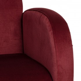 Poltrona Nero Bordeaux 68 x 97 x 86 cm