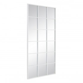 Specchio da parete Bianco Verticale Finestra 90 x 3 x 180 cm