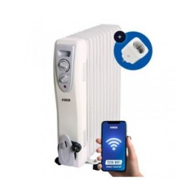 Radiatore a Olio N'oveen OH1199 Bianco 2500 W
